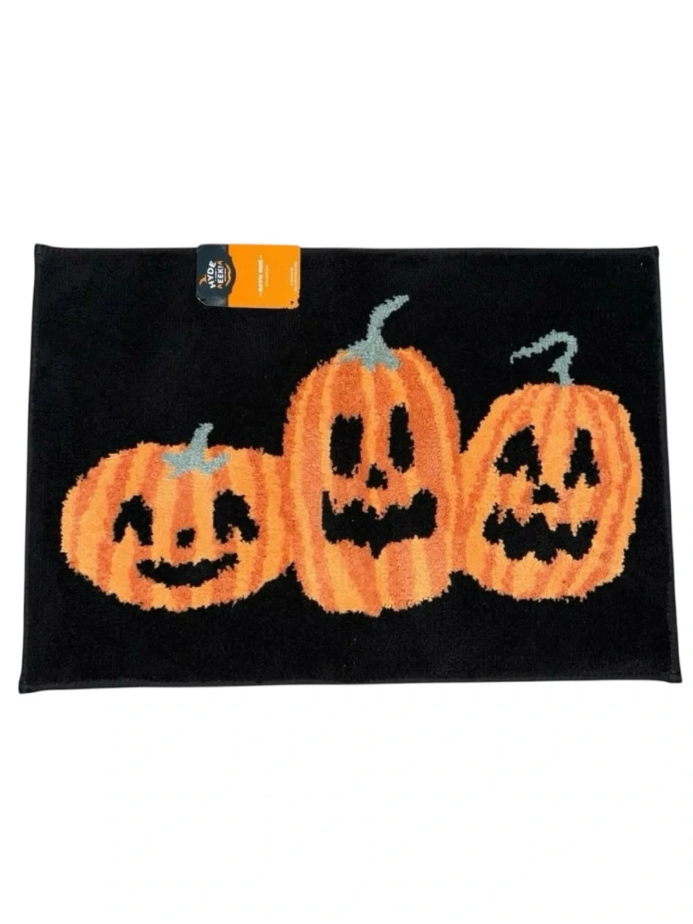 Halloween Jack-O-Lantern Bath Rug Pumpkins